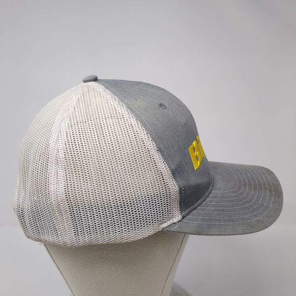 Big Tex Trailers Snapback Trucker Hat Gray One Size Mesh Back Richardson - Picture 4 of 9